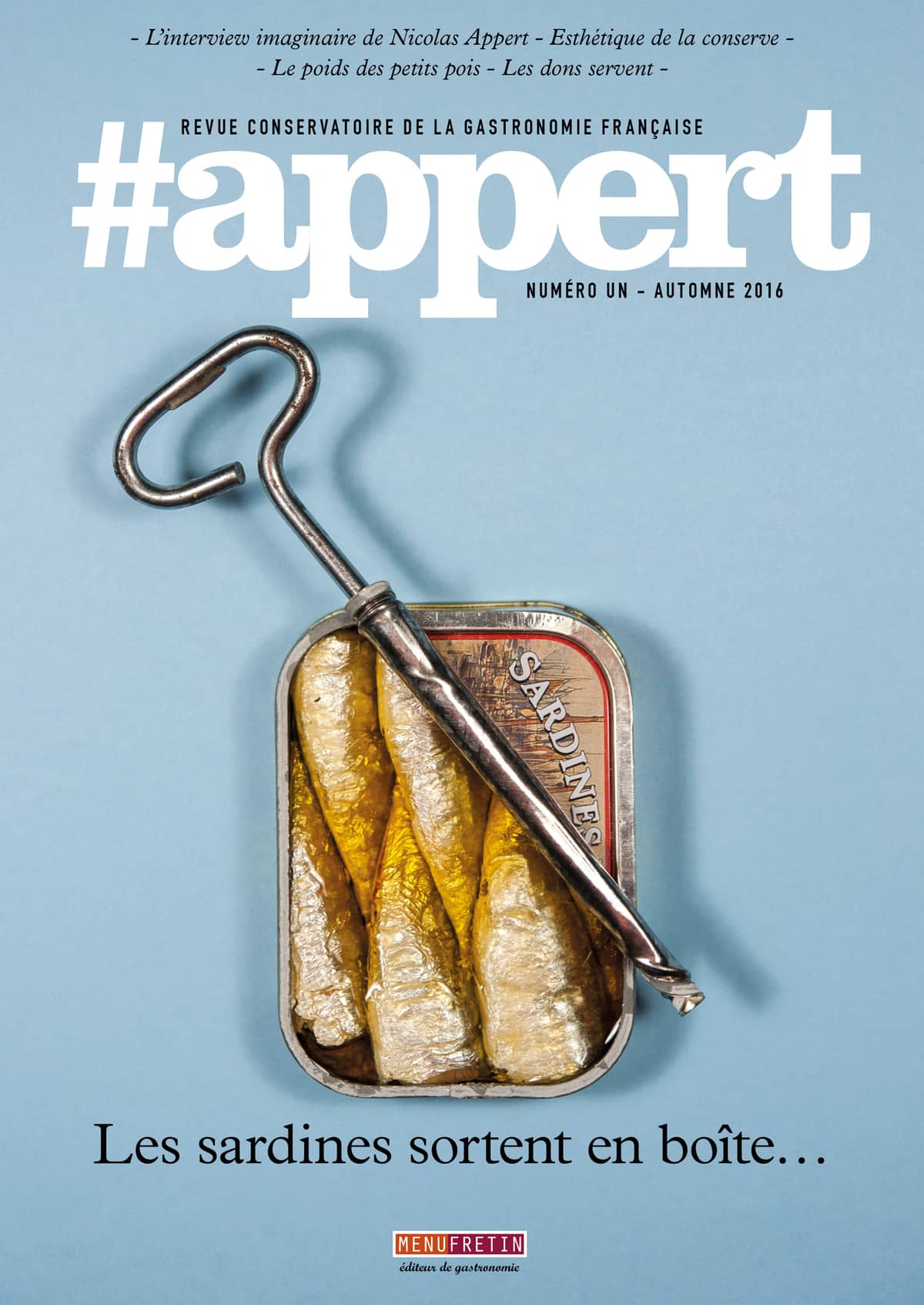 Vient de paraître - #appert, revue conservatoire de la gastronomie française