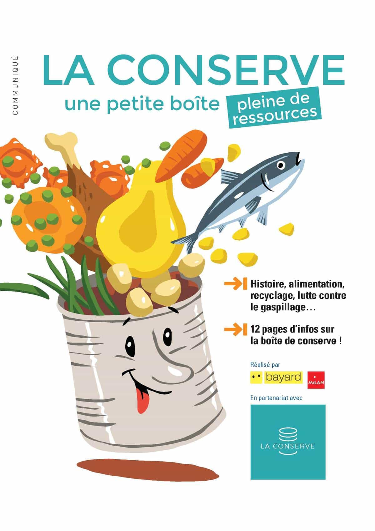 Vient de paraître - La conserve, une petite boîte pleine de ressources