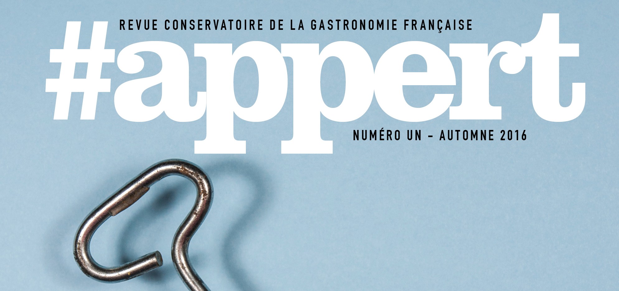 Feuilletez #appert N°1, revue conservatoire de la gastronomie française